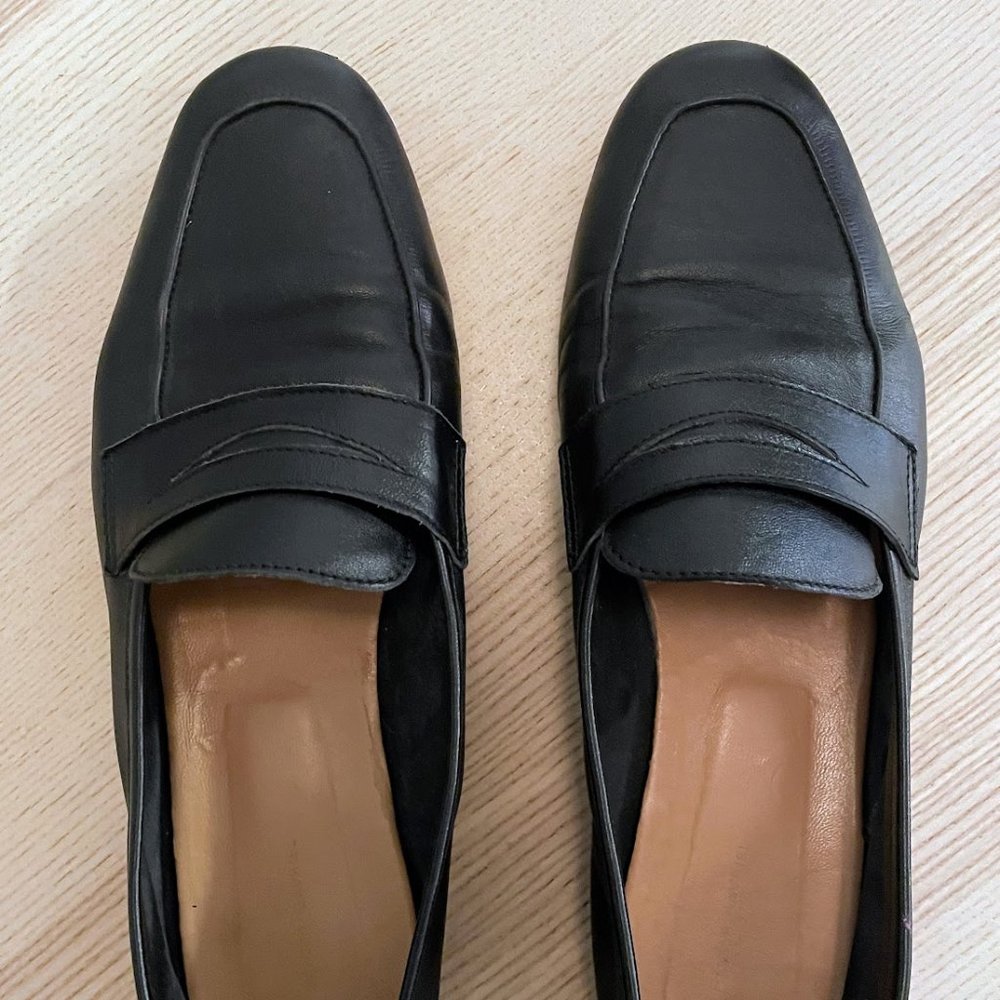 Mansur Gavriel Classic Loafer, Black